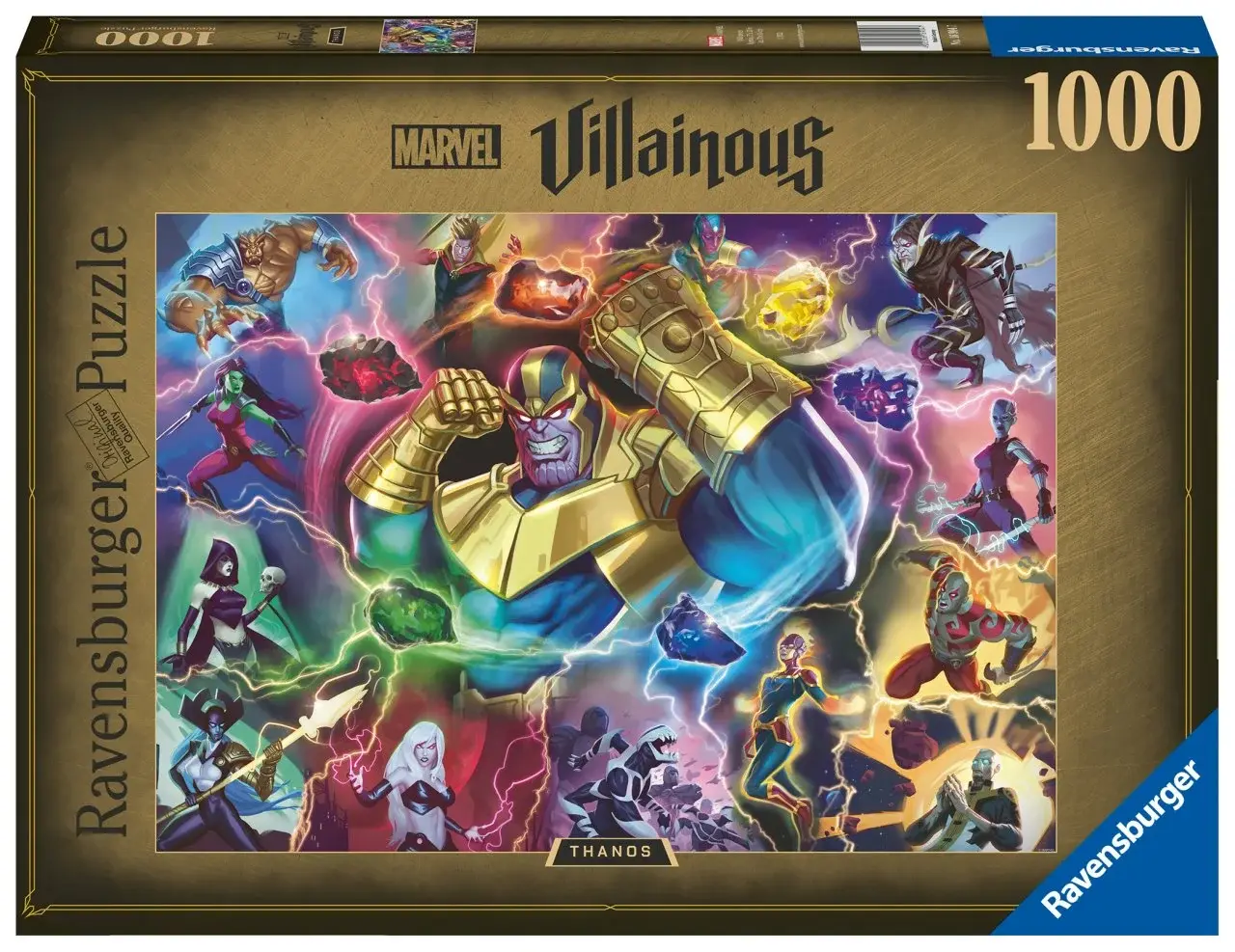 Ravensburger 1000 Parçalı Puzzle Marvel Villains: Thanos (169047)