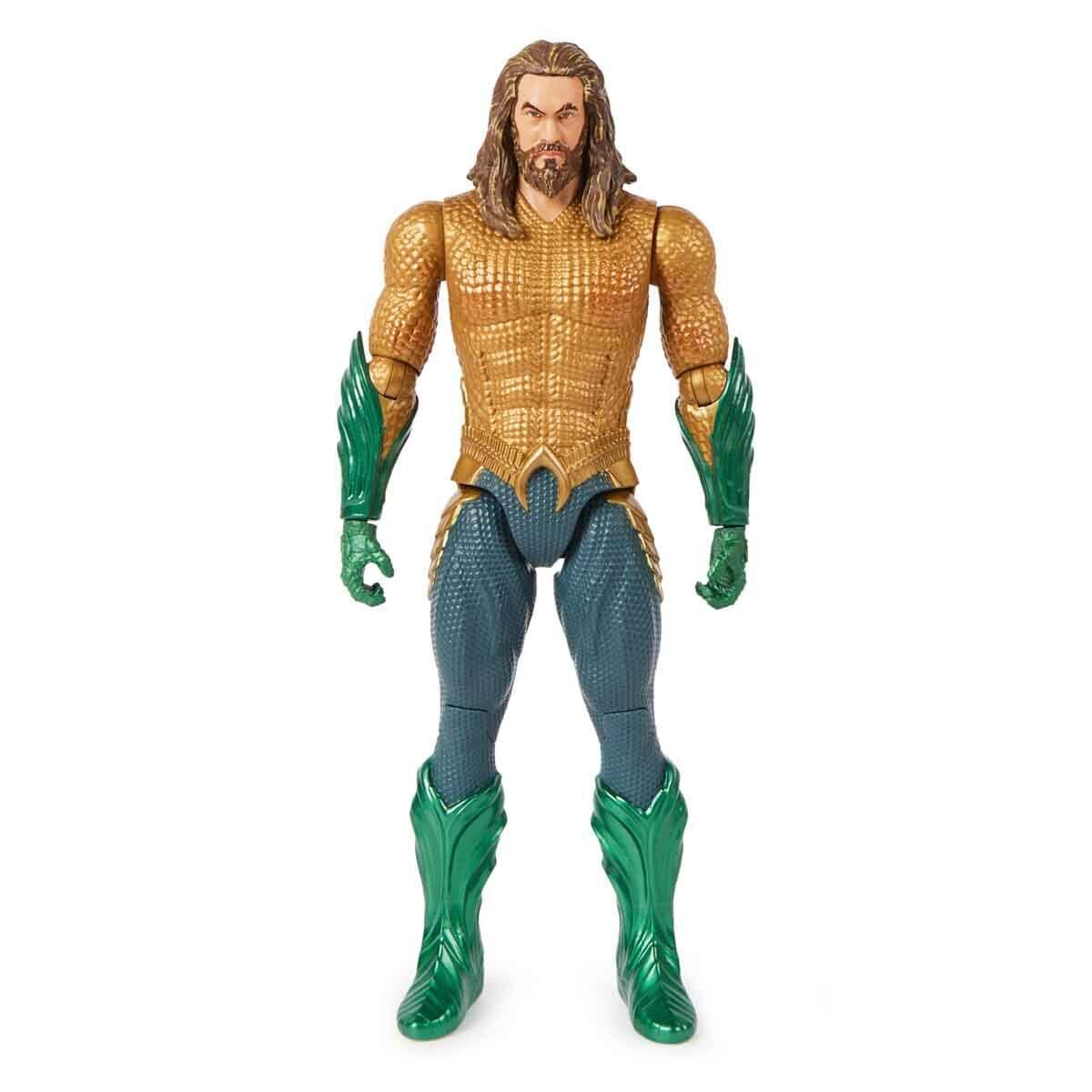 Spinmaster DC Multiverse Aksiyon Figürü S24 30 cm - Sarı Kostümlü Aquaman (778988519066)