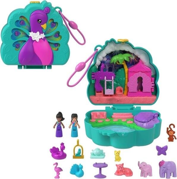 Polly Pocket Ve Maceraları Tavus Kuşu Bahçesi Oyun Seti - HWN97