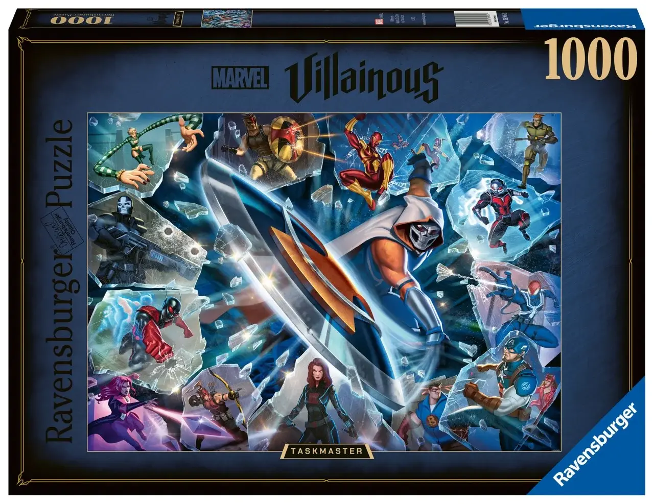 Ravensburger 1000 Parçalı Puzzle Marvel Villains: Taskmaster (169054)