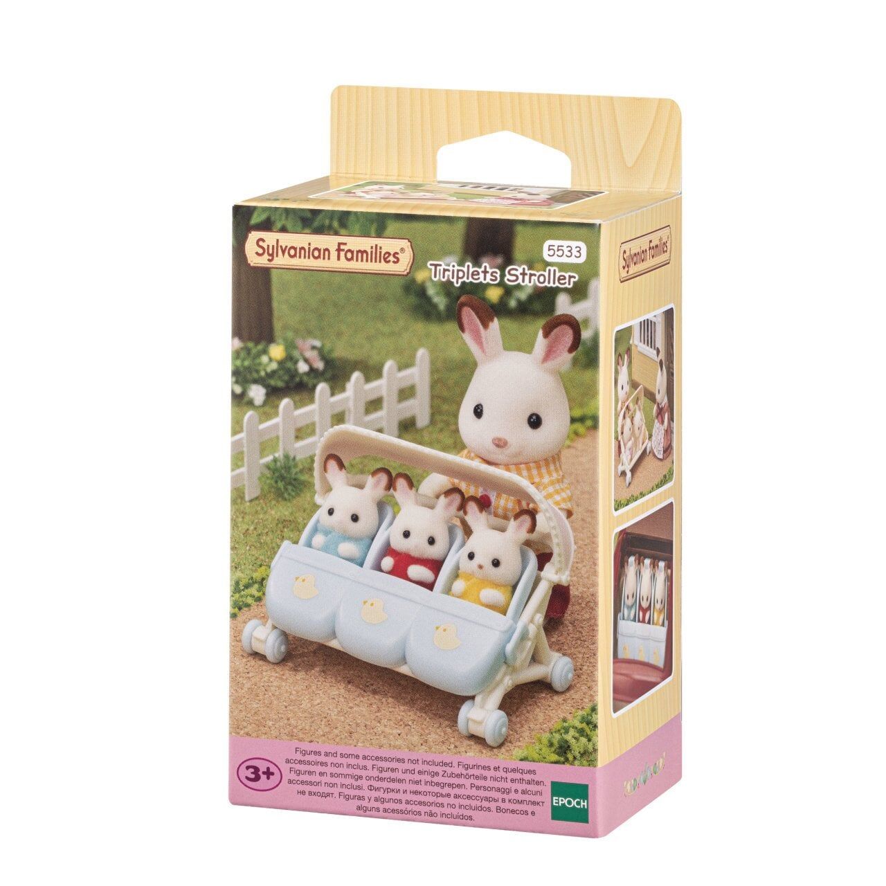 Sylvanian Families Üçüz Bebek Arabası (5533)