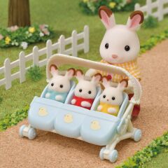 Sylvanian Families Üçüz Bebek Arabası (5533)
