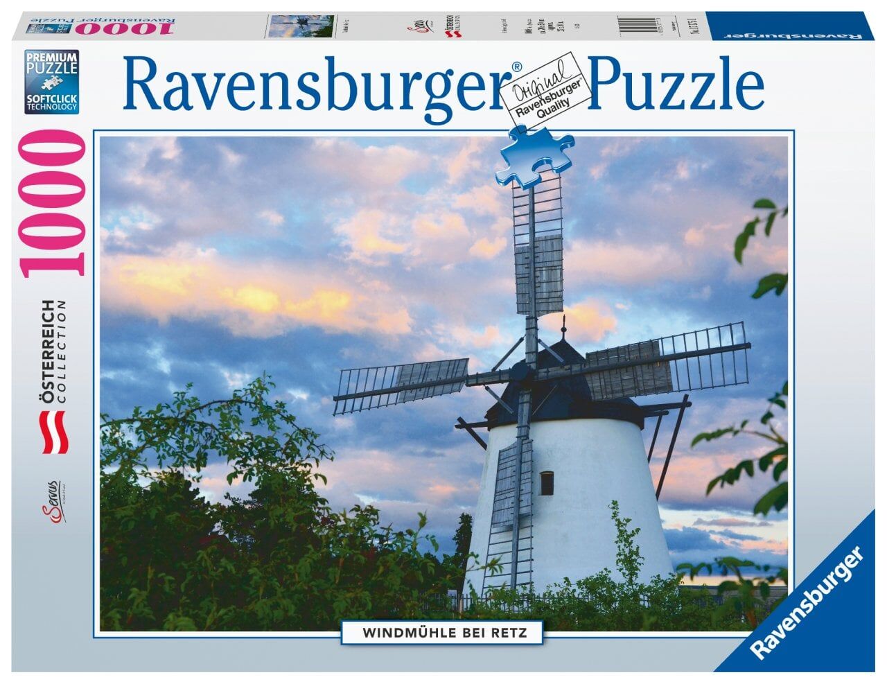 Ravensburger 1000 Parçalı Puzzle Yel Değirmeni (171750)