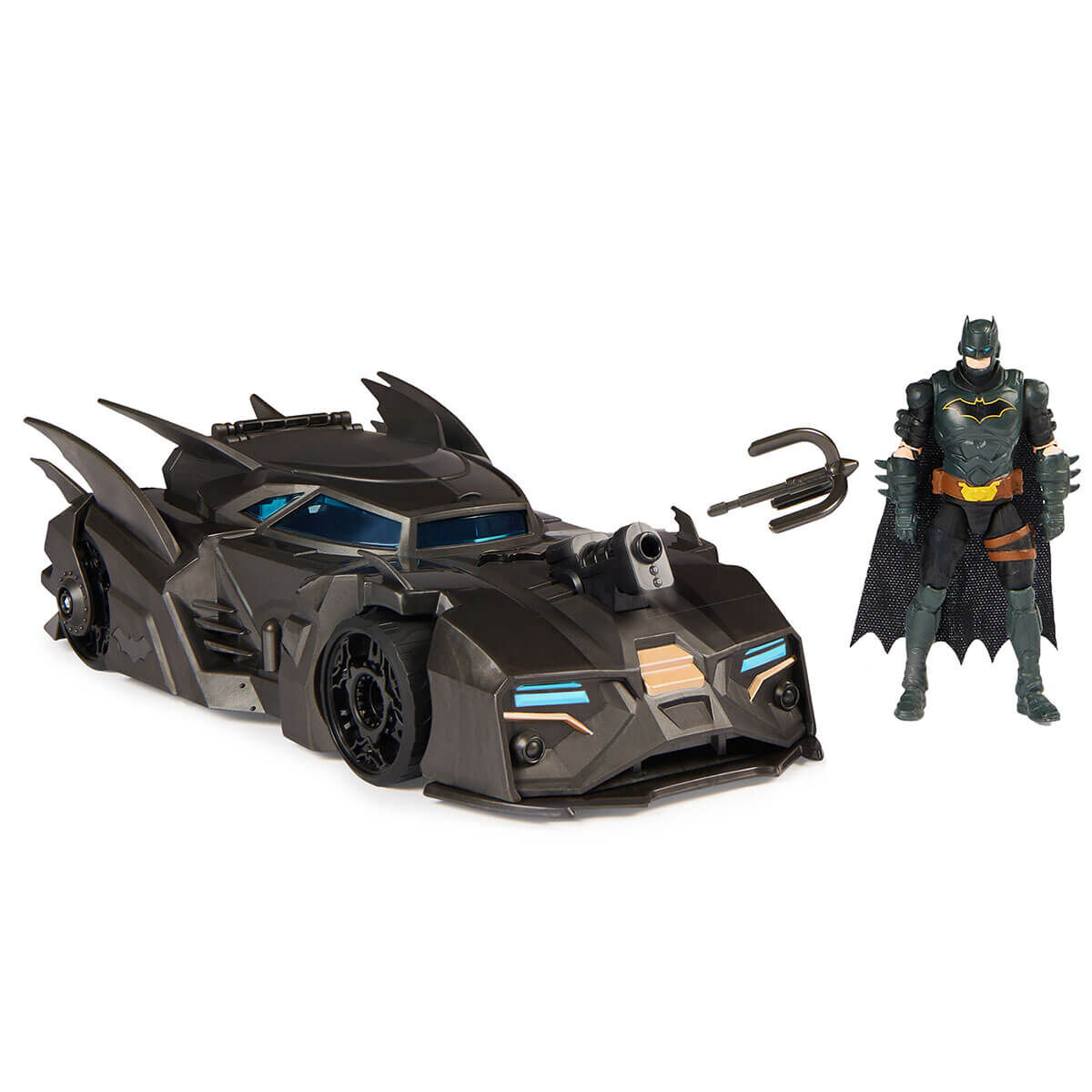 Spinmaster DC Comics Batman Crusader Batmobile Aracı ve Figür Seti (778988404805)