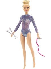 Barbie Kariyer Bebekleri Serisi - Ritmik Jimnastikçi Bebeği GTN65