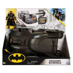 Spinmaster DC Comics Batman Crusader Batmobile Aracı ve Figür Seti (778988404805)