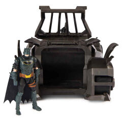 Spinmaster DC Comics Batman Crusader Batmobile Aracı ve Figür Seti (778988404805)