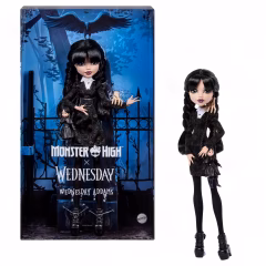 Monster High x Wednesday Sezon 2 Wednesday Addams Bebek - JNJ91