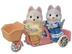 Sylvanian Families Tandem Bisiklet Seti- Husky Kardeşler (5637)