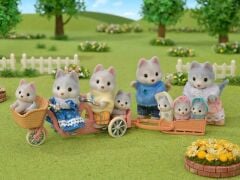 Sylvanian Families Tandem Bisiklet Seti- Husky Kardeşler (5637)