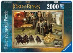 Ravensburger 2000 Parçalı Puzzle Lords of The Rings Yüzük Kardeşliği (169276)