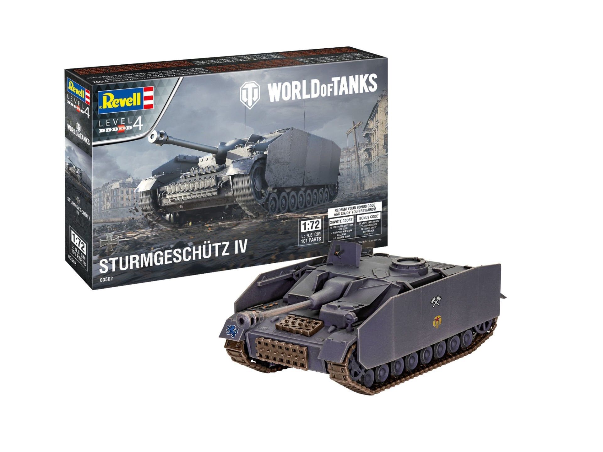 Revell Sturmgeschütz IV ''World of Tanks'' (03502)