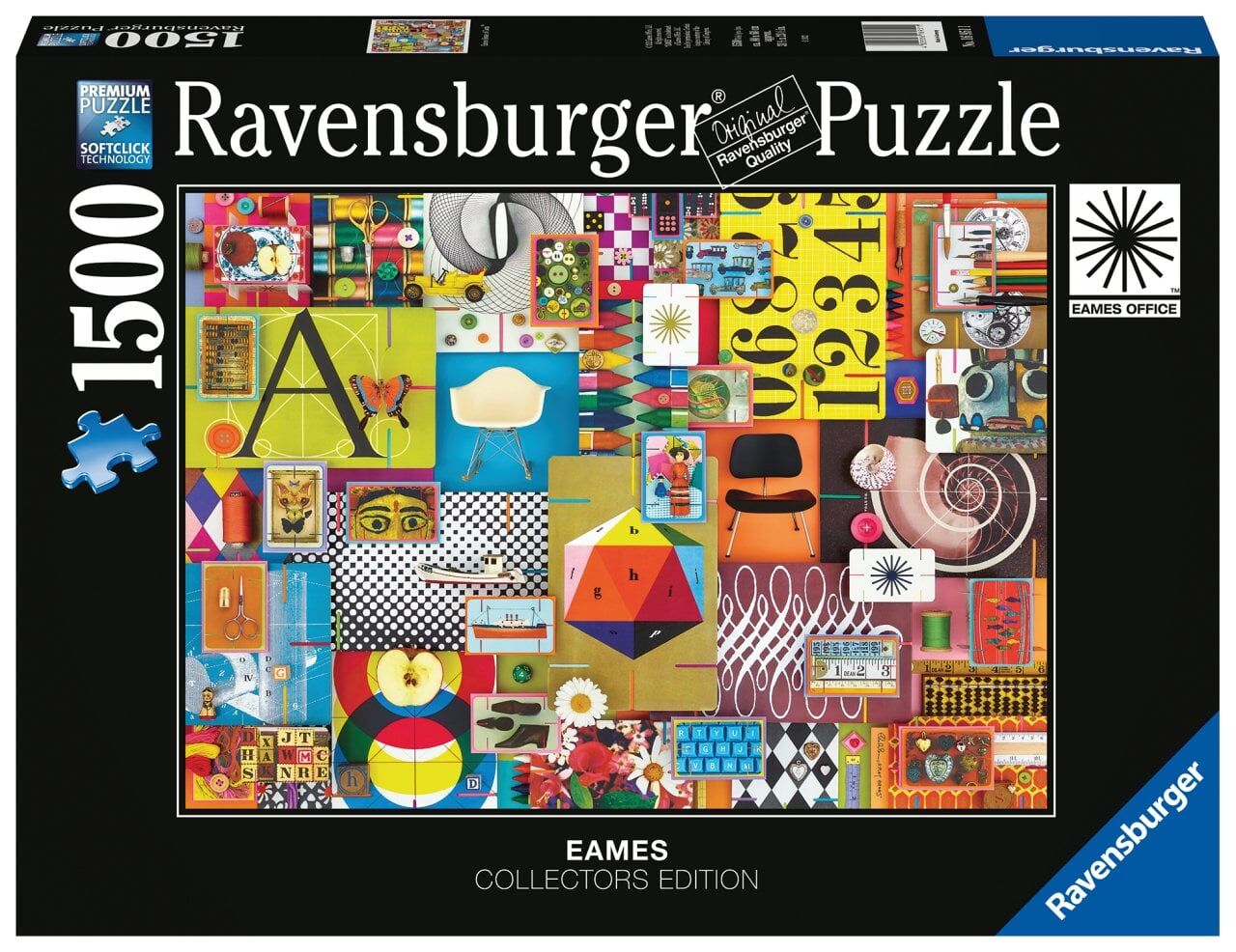 Ravensburger 1500 Parçalı Yaratıcılık Eames (169511)