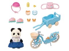 Sylvanian Families Bisiklet ve Paten Seti -Panda Kız- (5652)