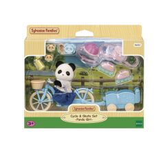 Sylvanian Families Bisiklet ve Paten Seti -Panda Kız- (5652)