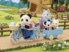 Sylvanian Families Bisiklet ve Paten Seti -Panda Kız- (5652)