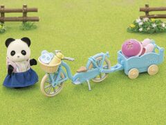 Sylvanian Families Bisiklet ve Paten Seti -Panda Kız- (5652)