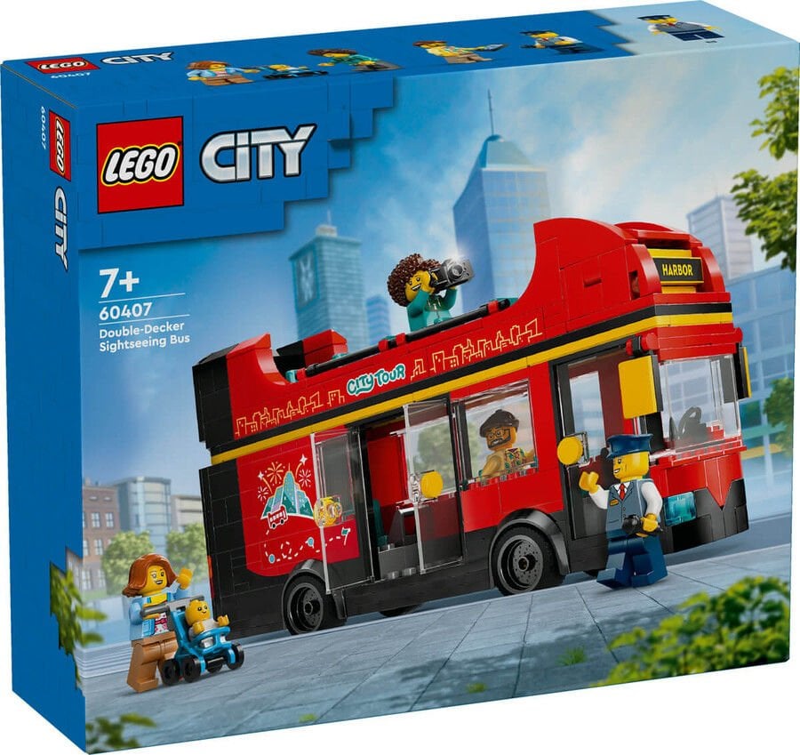 60407 LEGO® City Kırmızı İki Katlı Gezi Otobüsü