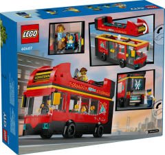 60407 LEGO® City Kırmızı İki Katlı Gezi Otobüsü
