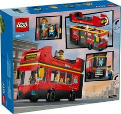 60407 LEGO® City Kırmızı İki Katlı Gezi Otobüsü