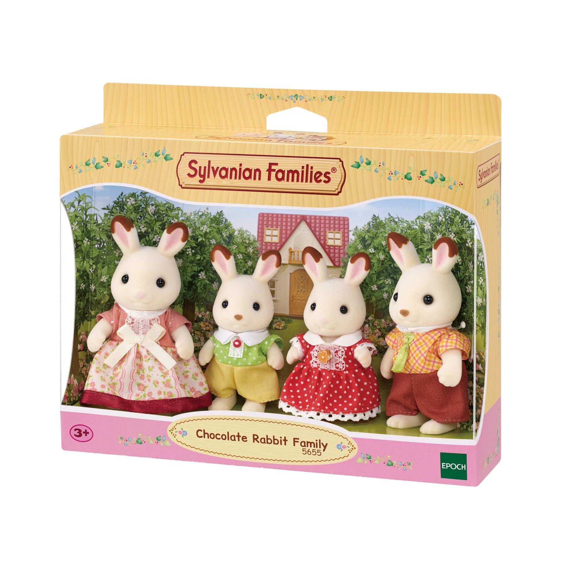 Sylvanian Families Çikolata Kulaklı Tavşan Ailesi (5655)
