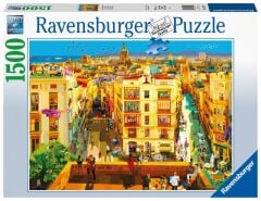 Ravensburger 1500 Parçalı Puzzle Valensiya'da Yemek (171927)