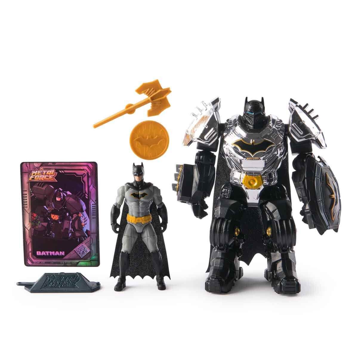 Spinmaster DC Metal Force Batman Zırhlı Figür - Batman (681147031111)