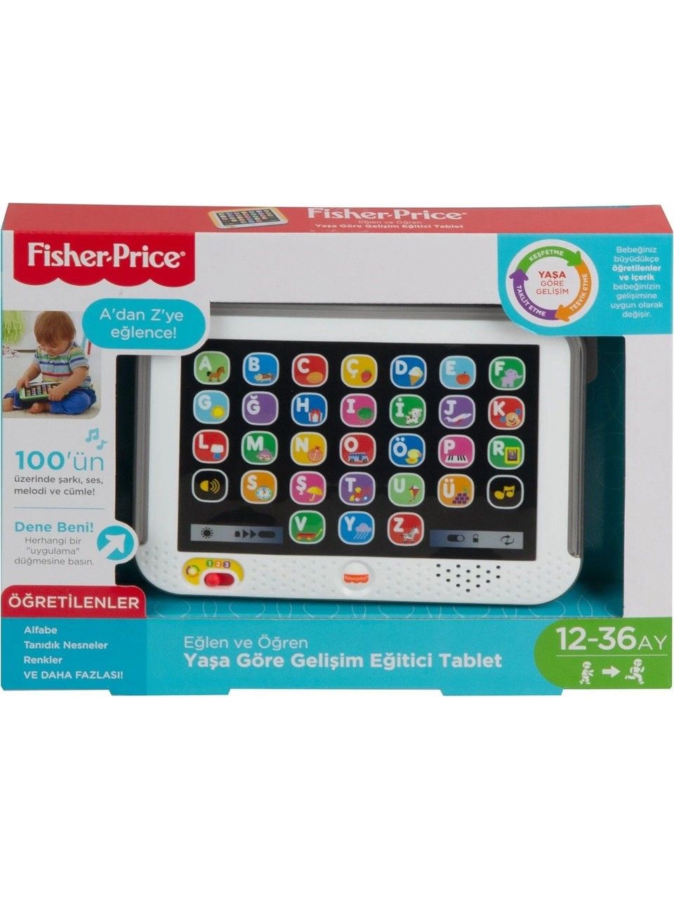 Fisher Price Yaşa Göre Gelişim Eğitici Tablet HXB69