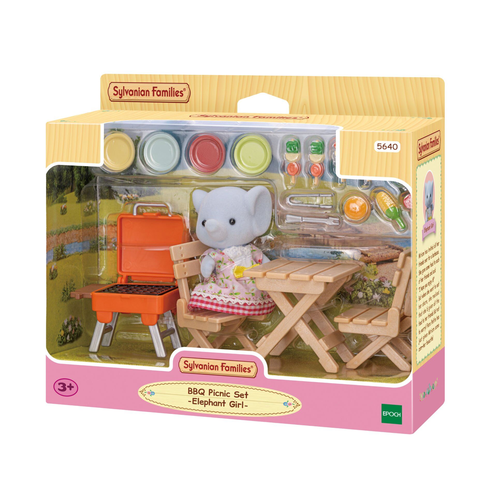 Sylvanian Families Barbekü Piknik Fil Kız (5640)