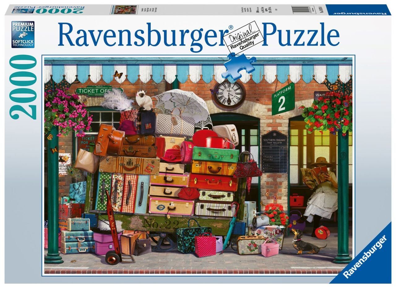 Ravensburger 2000 Parçalı Puzzle Bavullar (169740)