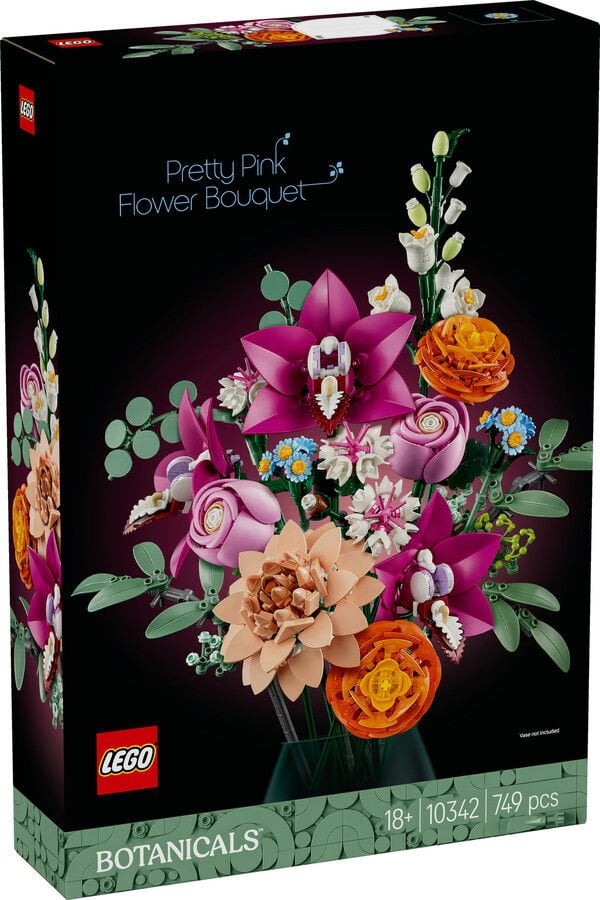 10342 LEGO® Botanicals Pembe Çiçek Buketi