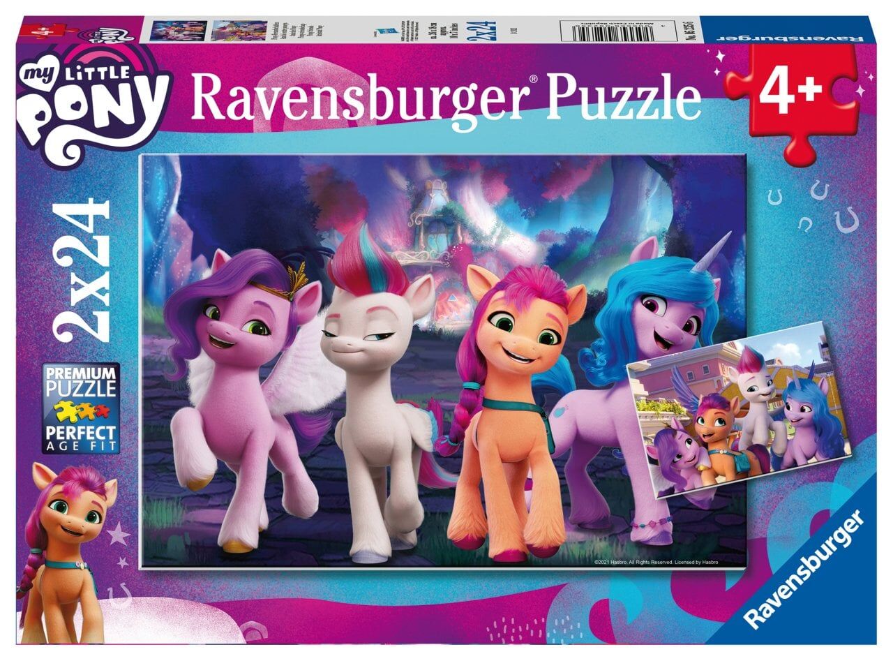 Ravensburger 2x24 Parçalı Puzzle My Little Pony (052356)