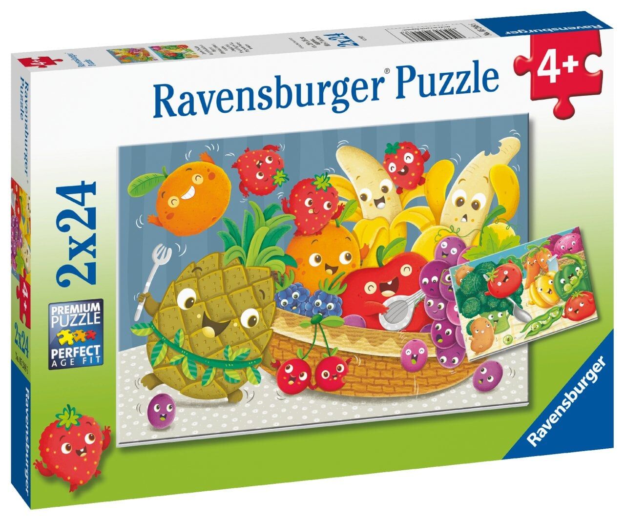 Ravensburger 2x24 Parçalı Puzzle Meyveler (052486)