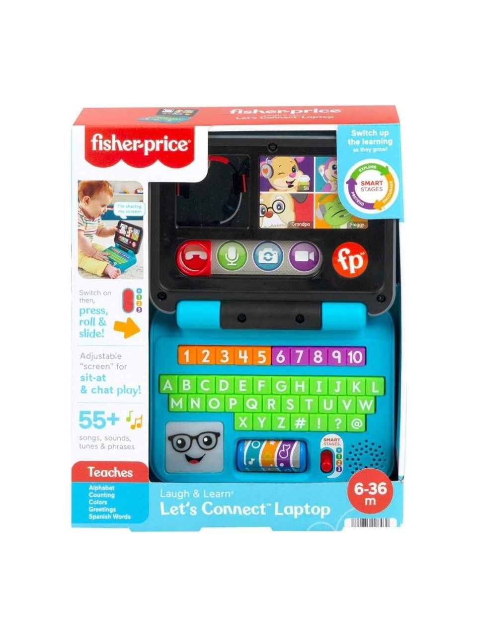 Fisher Price Eğlen Öğren Bilgisayarım HHH08