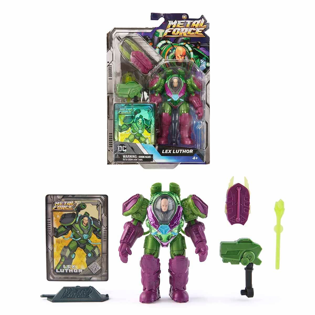 Spinmaster DC Metal Force Aksiyon Figürü 6070907 - Lex Luthor (681147031517)