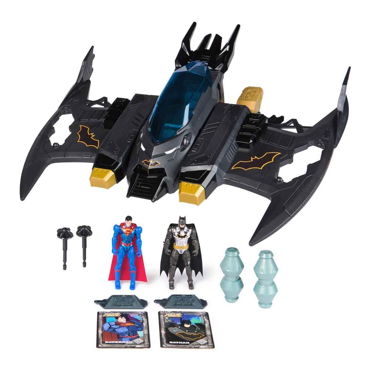 Spinmaster 2in1 DC Metal Force Dönüşebilen Batwing Oyun Seti (681147031159)