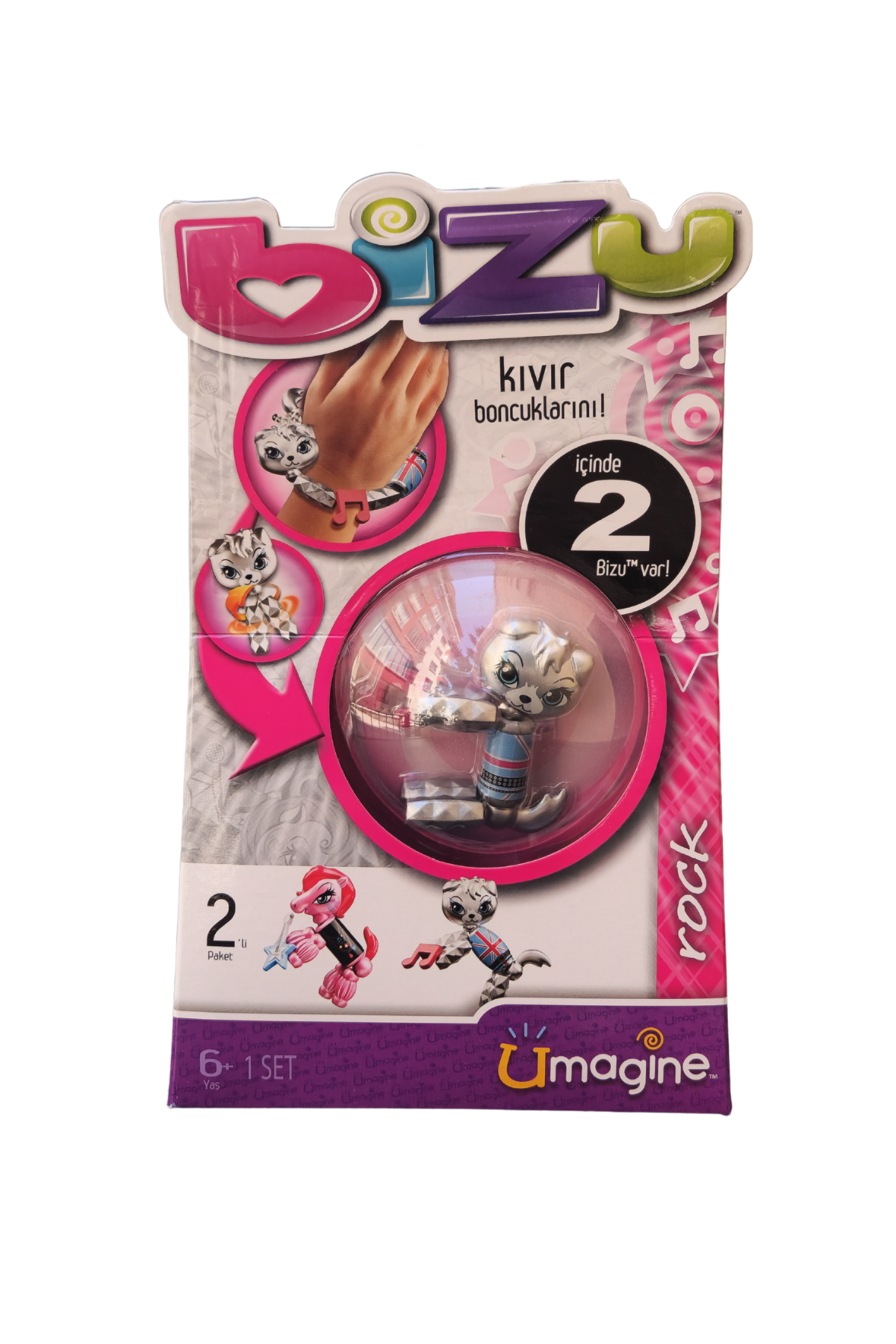Bizu™ Kıvır Boncuklarını! - Rock - 2'li Paket