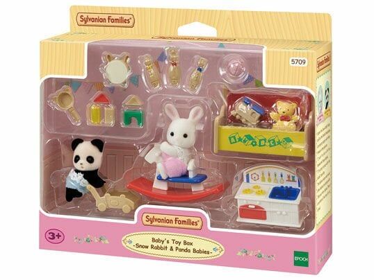 Sylvanian Families Tavşan ve Panda Bebeğin Oyun Odası (5709)