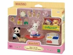 Sylvanian Families Tavşan ve Panda Bebeğin Oyun Odası (5709)