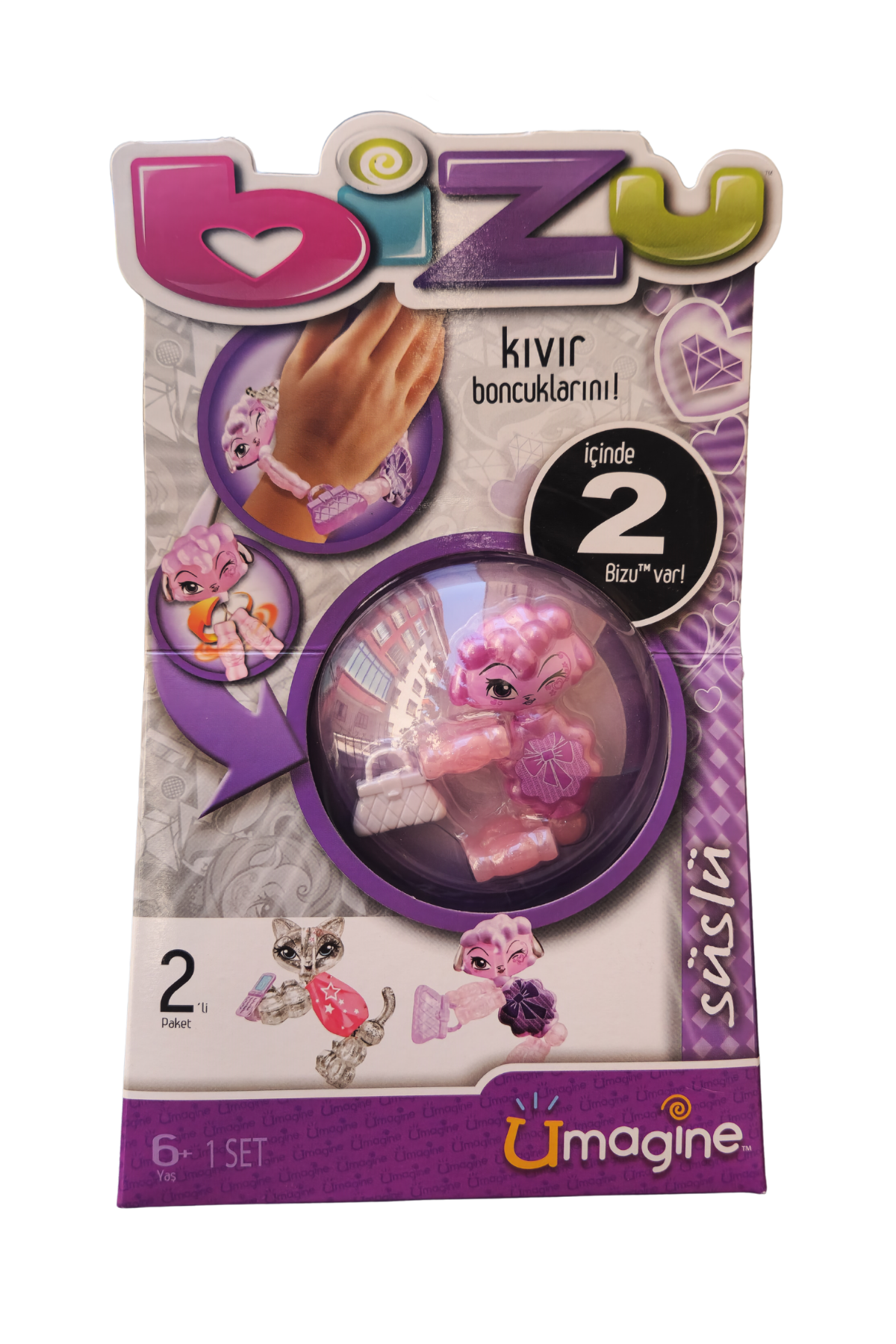Bizu™ Kıvır Boncuklarını! - Süslü - 2'li Paket