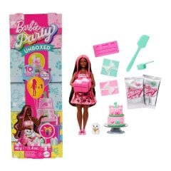 Barbie Parti Paketi Minik Dostumun Doğum Günü Serisi- JFG68  -Mavi Kutu-  JFG71