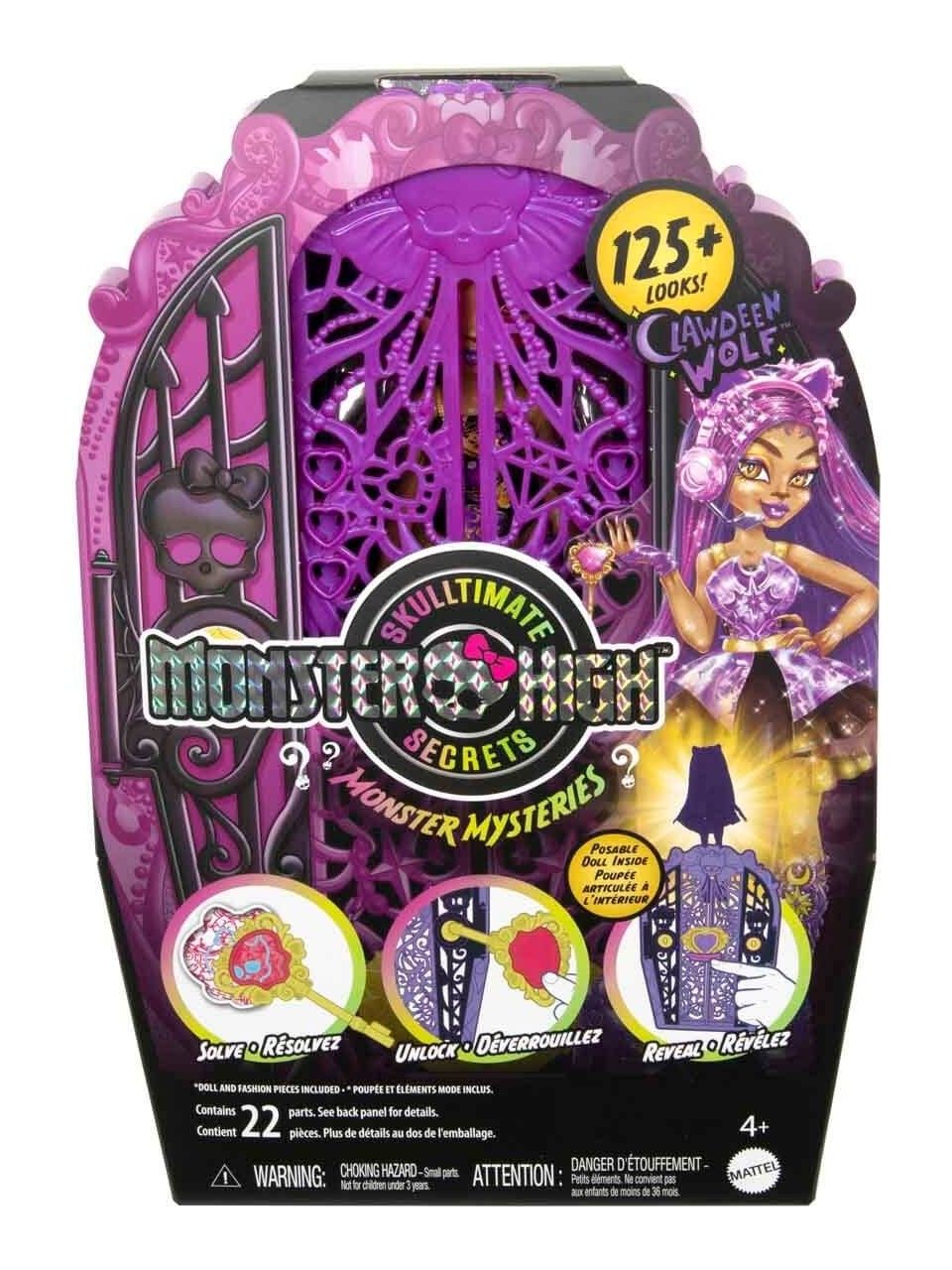 Monster High Gizemli Arkadaşlar Seri 4 - Clawdeen Wolf HXH85