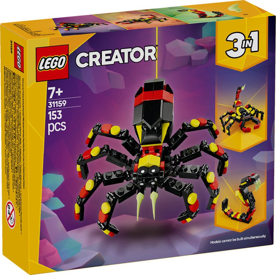 31159 LEGO® Creator Vahşi Hayvanlar: Şaşırtıcı Örümcek