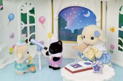 Sylvanian Families Anaokulu Arkadaşları Pijama Partisi Üçlüsü (5750)