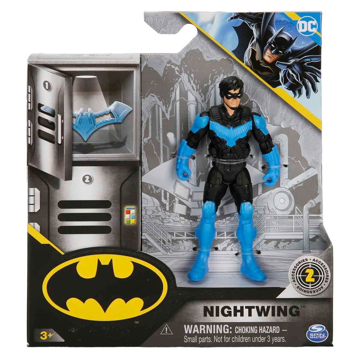 Spinmaster Batman Aksiyon Figür 10 cm - Nightwing (778988135457)
