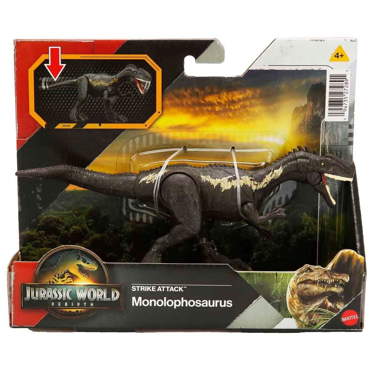 Jurassic World Hareketli Dinozor Figürü Film Serisi JGB77 - Monolophosaurus-  JCL60