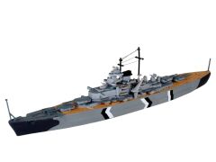 Revell Gift Set Diyorama Başlangıç Seti - Bismarck (05668)