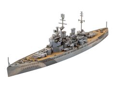 Revell Gift Set Diyorama Başlangıç Seti - Bismarck (05668)