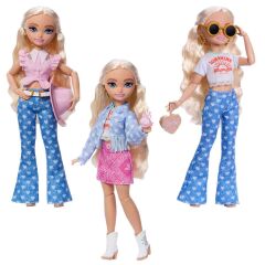 Barbie Dream Besties Festival Kombinleri Barbie Malibu Bebek ve Aksesuarları-  JGH87