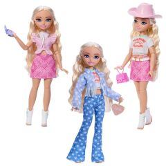 Barbie Dream Besties Festival Kombinleri Barbie Malibu Bebek ve Aksesuarları-  JGH87
